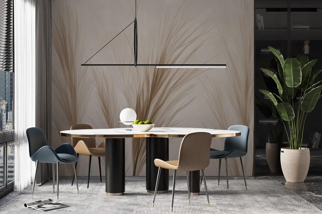 Soft grass plumes — interior 3