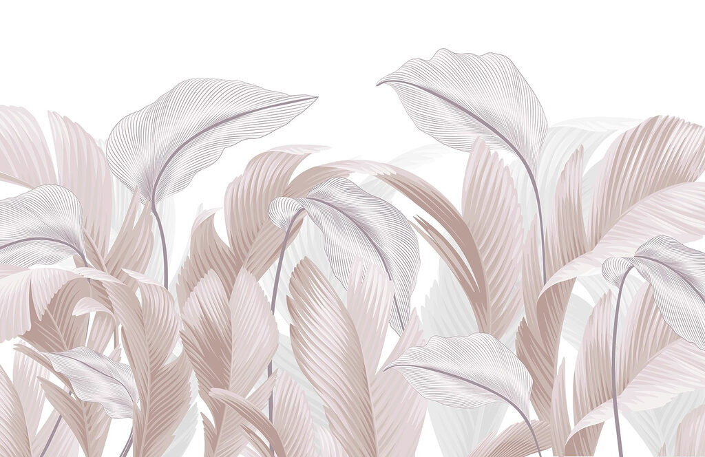 Leaves in Fine Lines — full design
