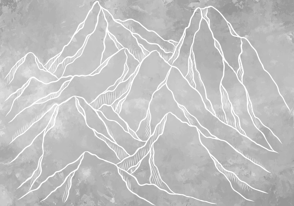White mountain lines — full design