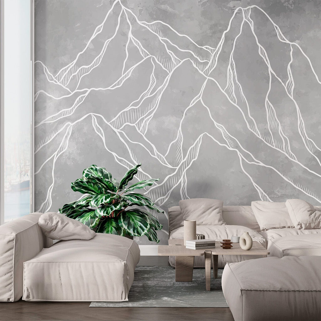 White mountain lines — interior 1