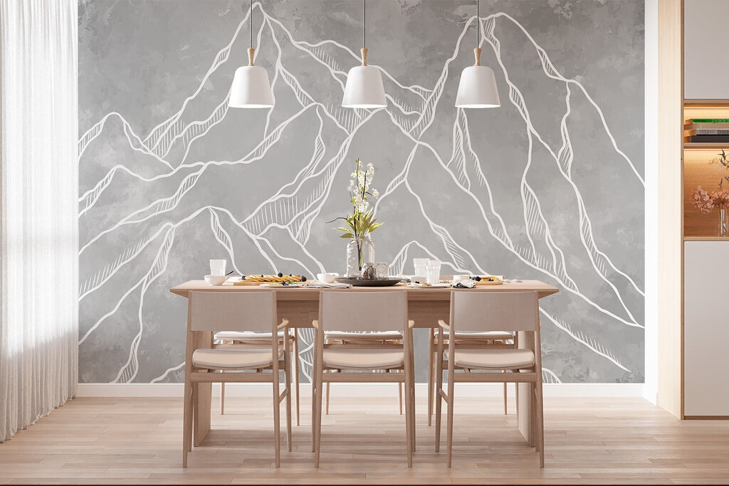 White mountain lines — interior 3