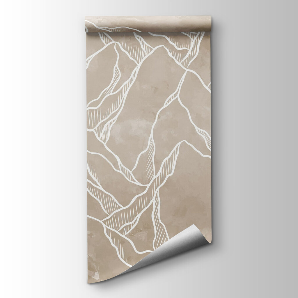 Mountain Outlines on Stone — product view