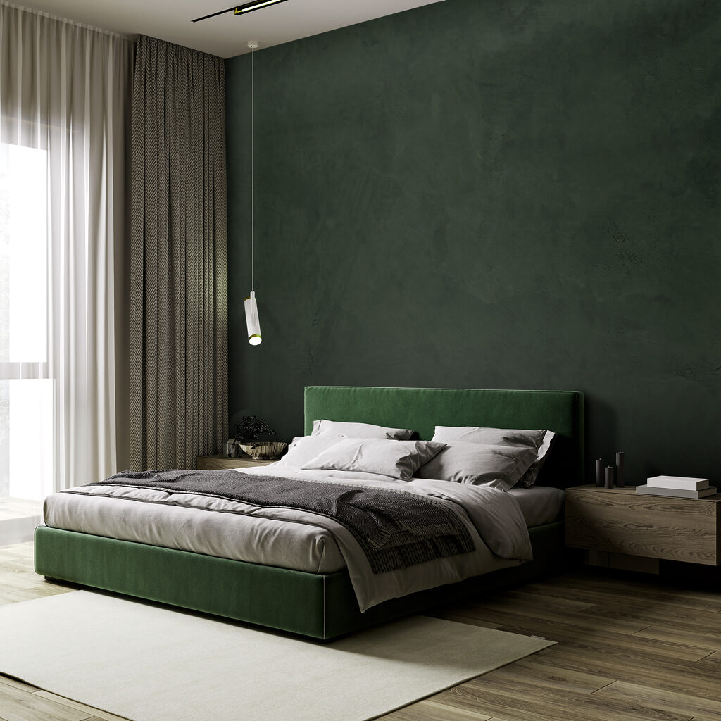 Forest Velvet in an interior