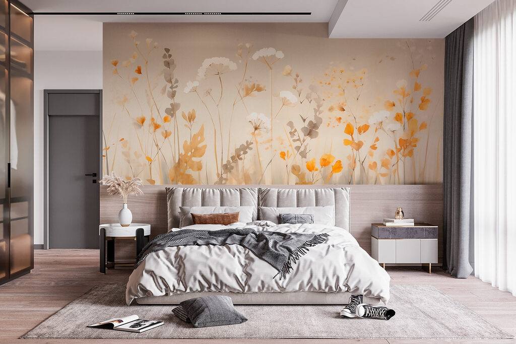 Golden wildflower meadow — interior 1
