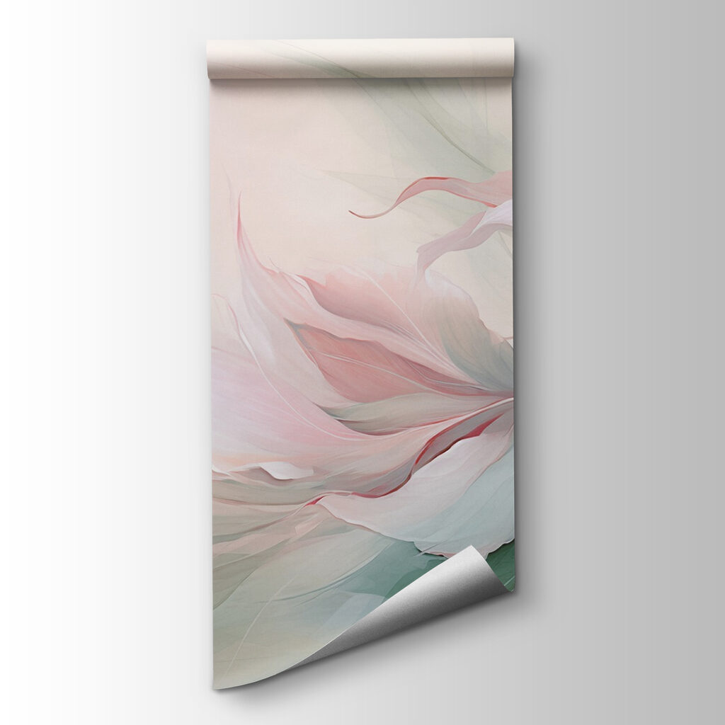 Leaves flowing through pastel — product view