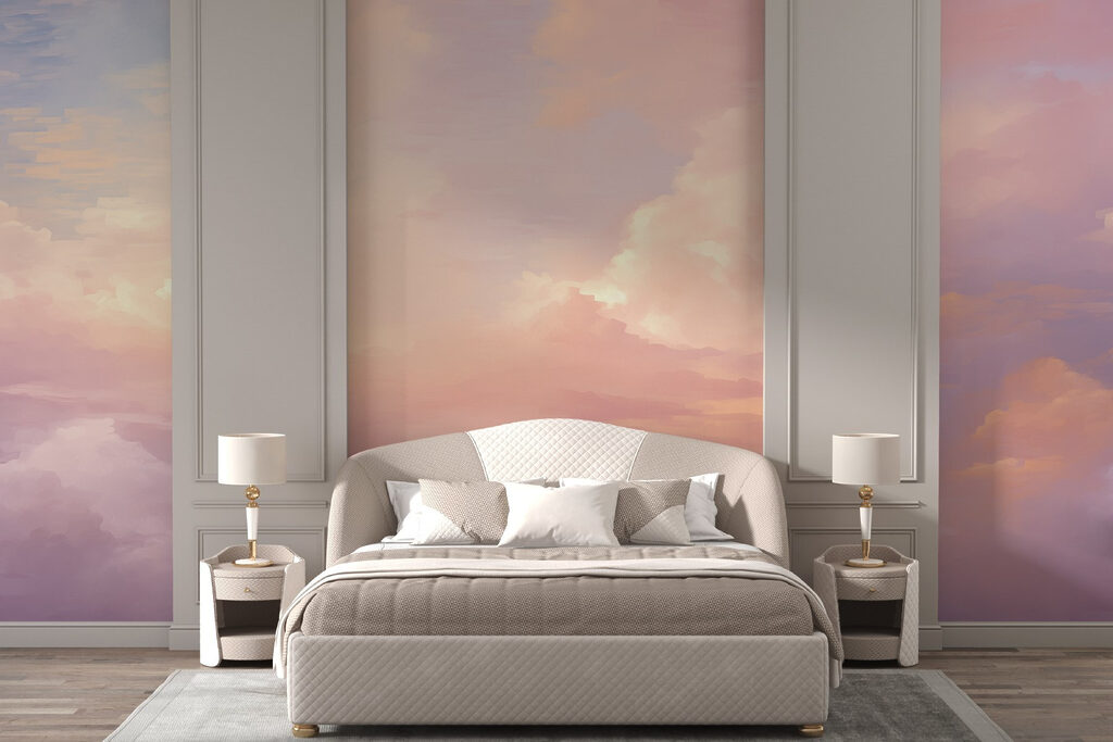 Pastel clouds at dusk — interior 1