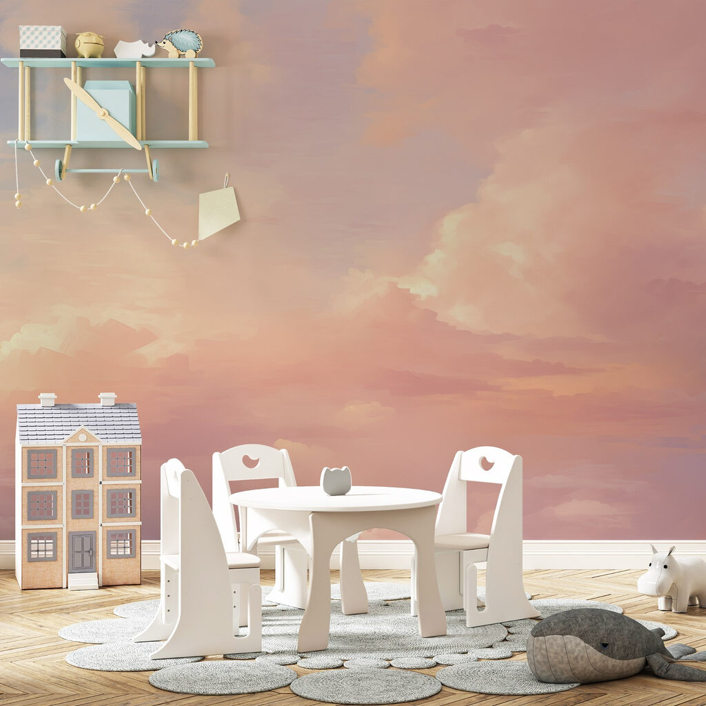 Pastel clouds at dusk — interior 2