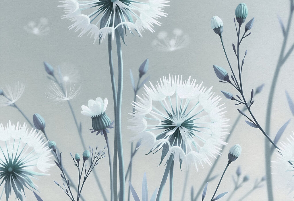 Dandelion Close Up — full design
