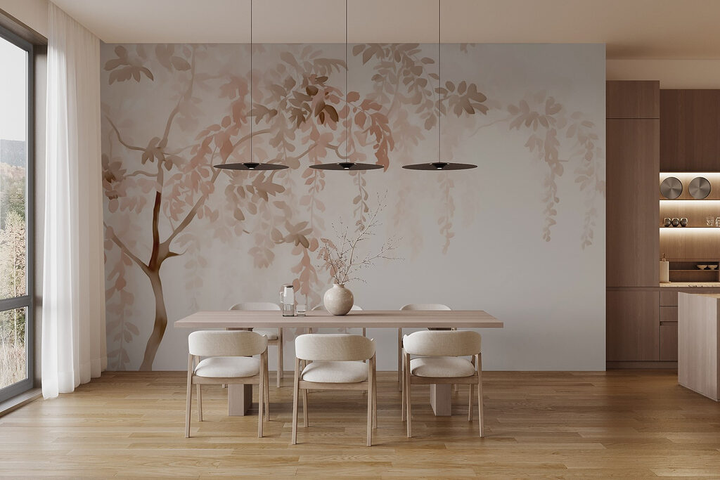 Branch with hanging clusters — interior 1