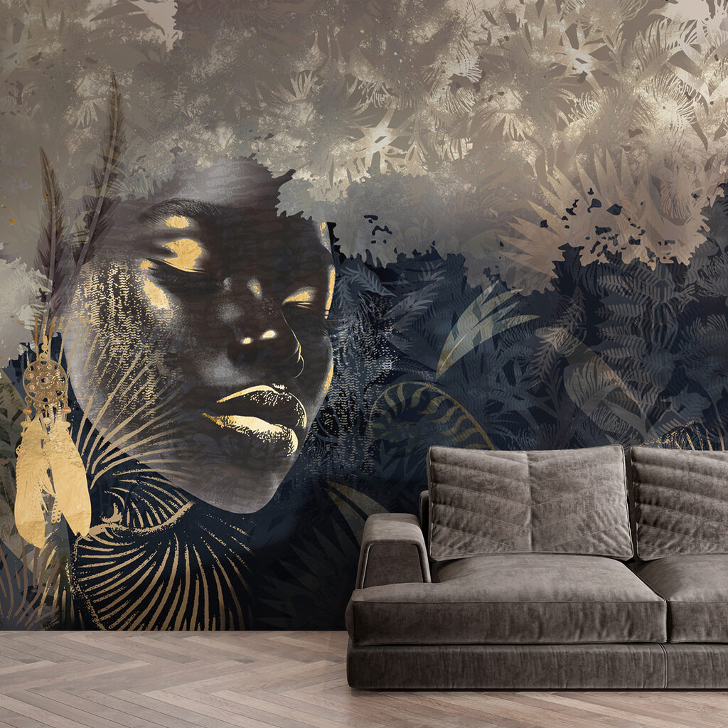 Face Among the Leaves — interior 2