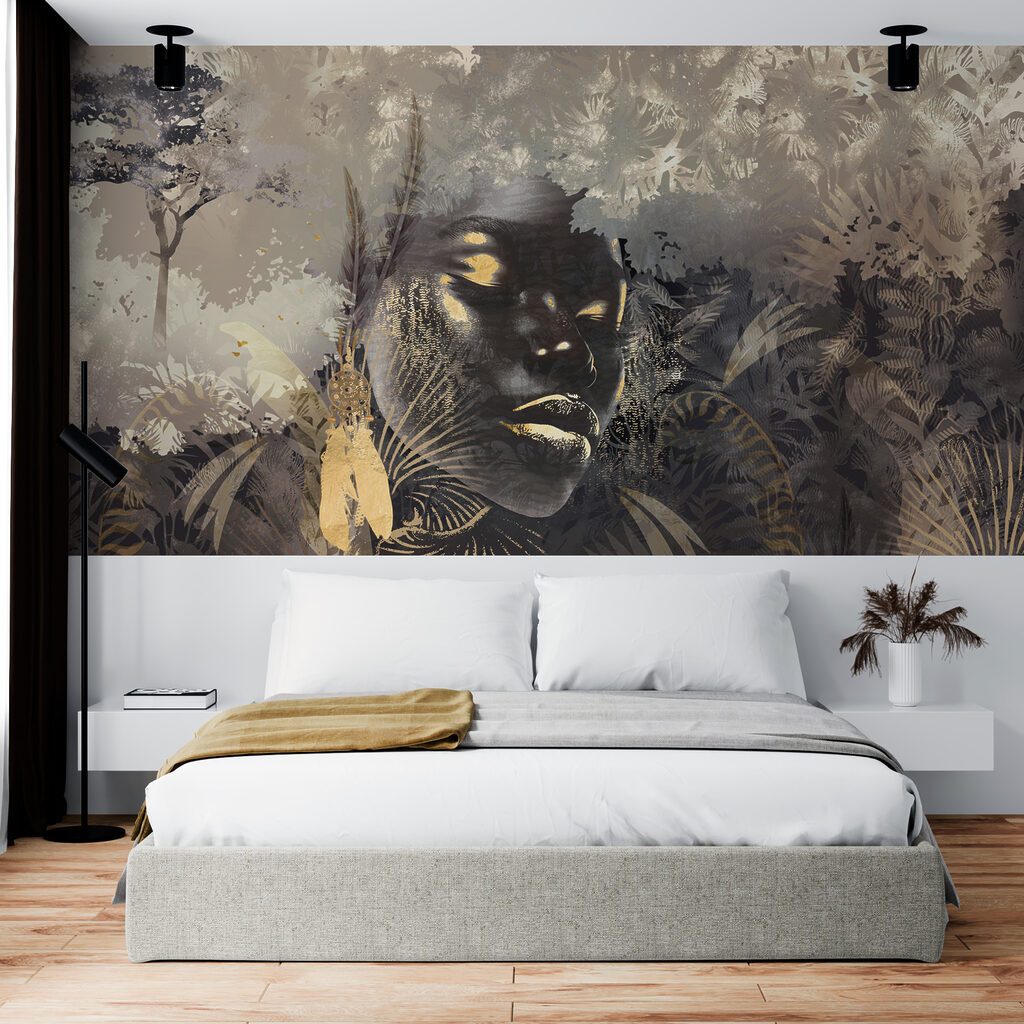 Face Among the Leaves — interior 1
