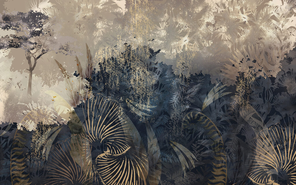 Jungle in Dappled Light — full design
