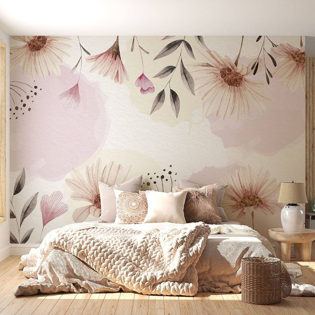 Flowers around soft colour — interior 1