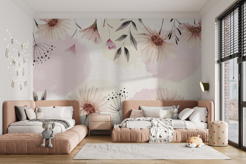 Flowers around soft colour — interior 2