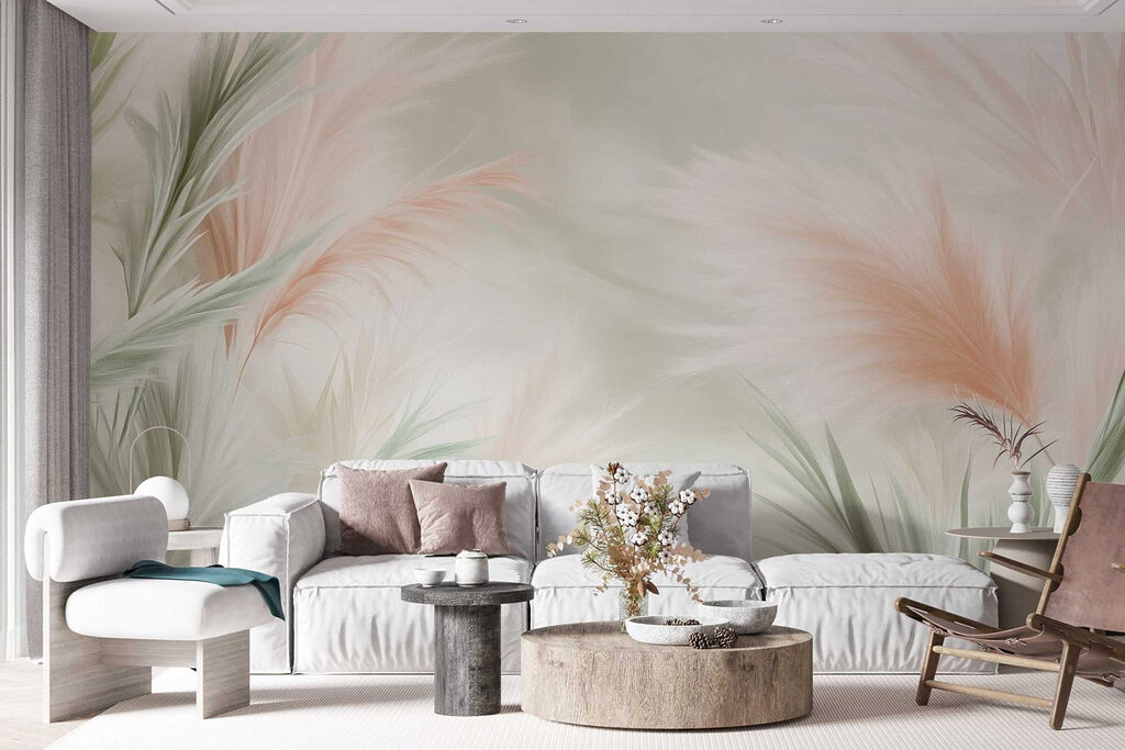 Plumes in soft pastels — interior 5