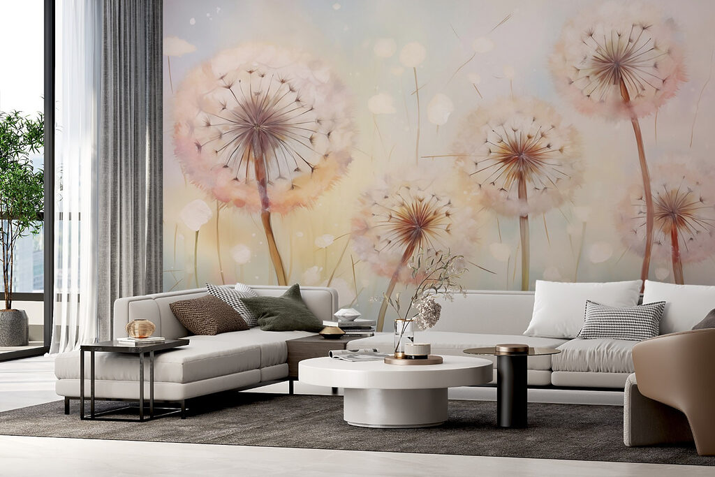 Dandelion clocks — interior 1