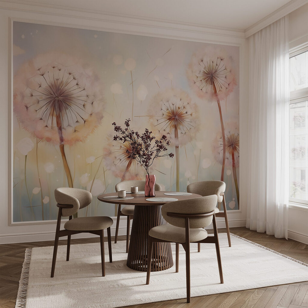 Dandelion clocks — interior 2