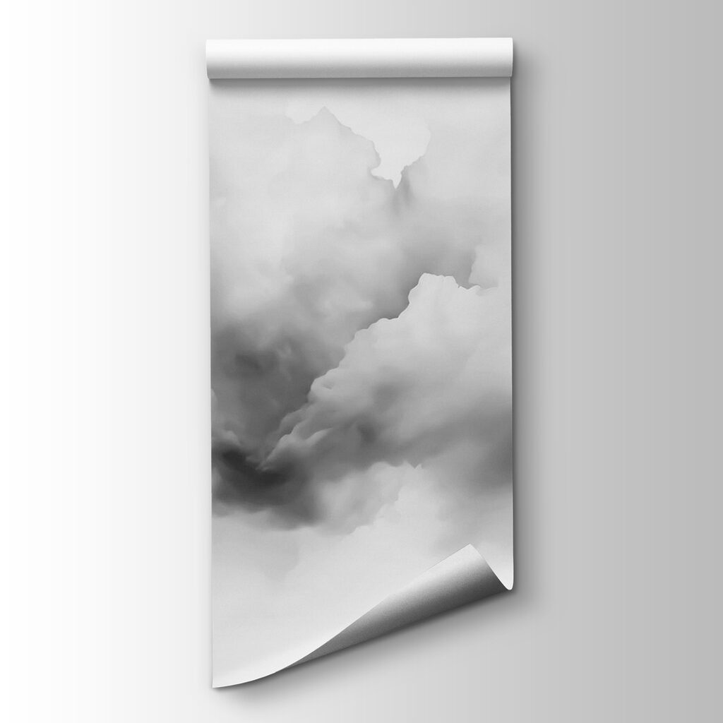 Grey clouds blending together — product view