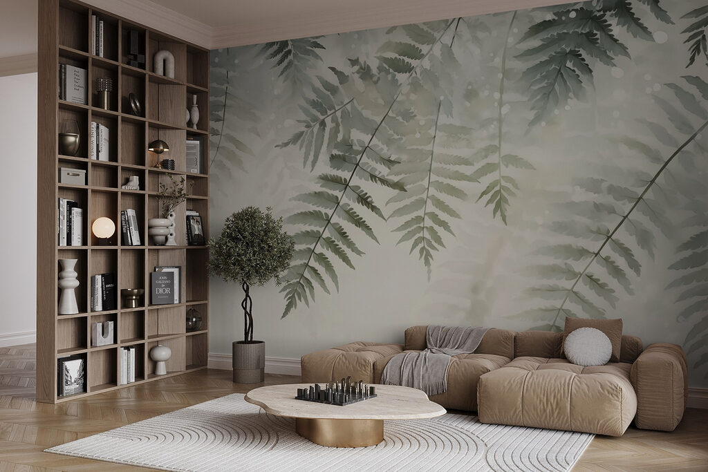 Ferns against light — interior 2