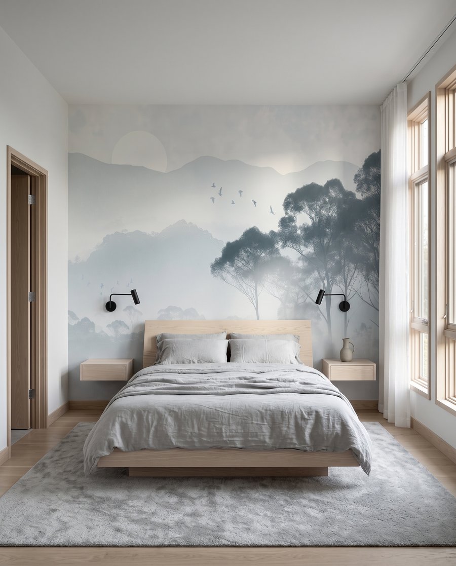 Treetops in Mist — interior 2