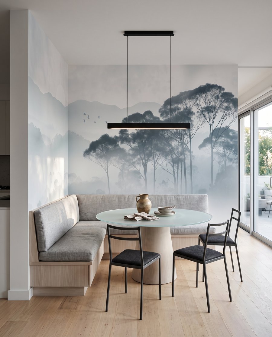 Treetops in Mist — interior 5