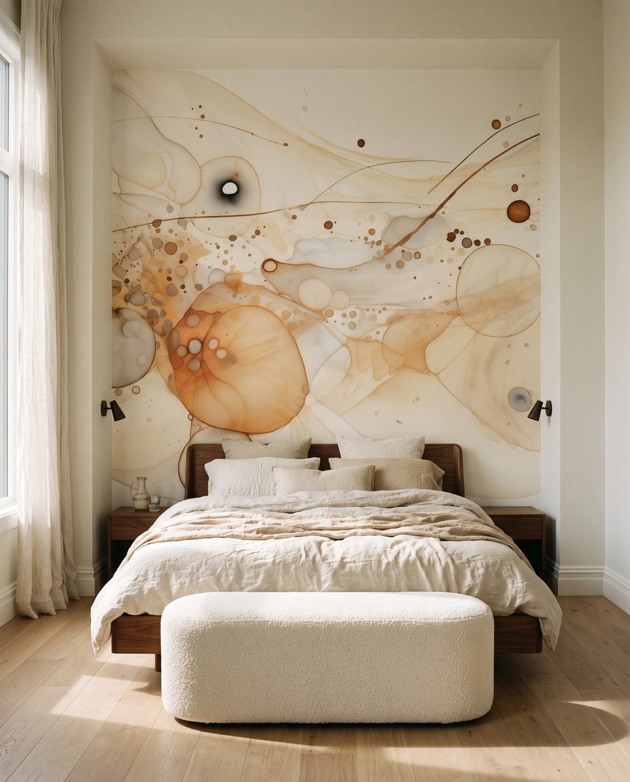 Colour circles and splashes — interior 2
