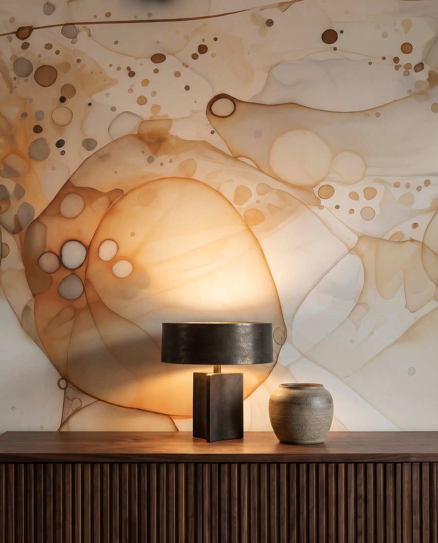 Colour circles and splashes — detail