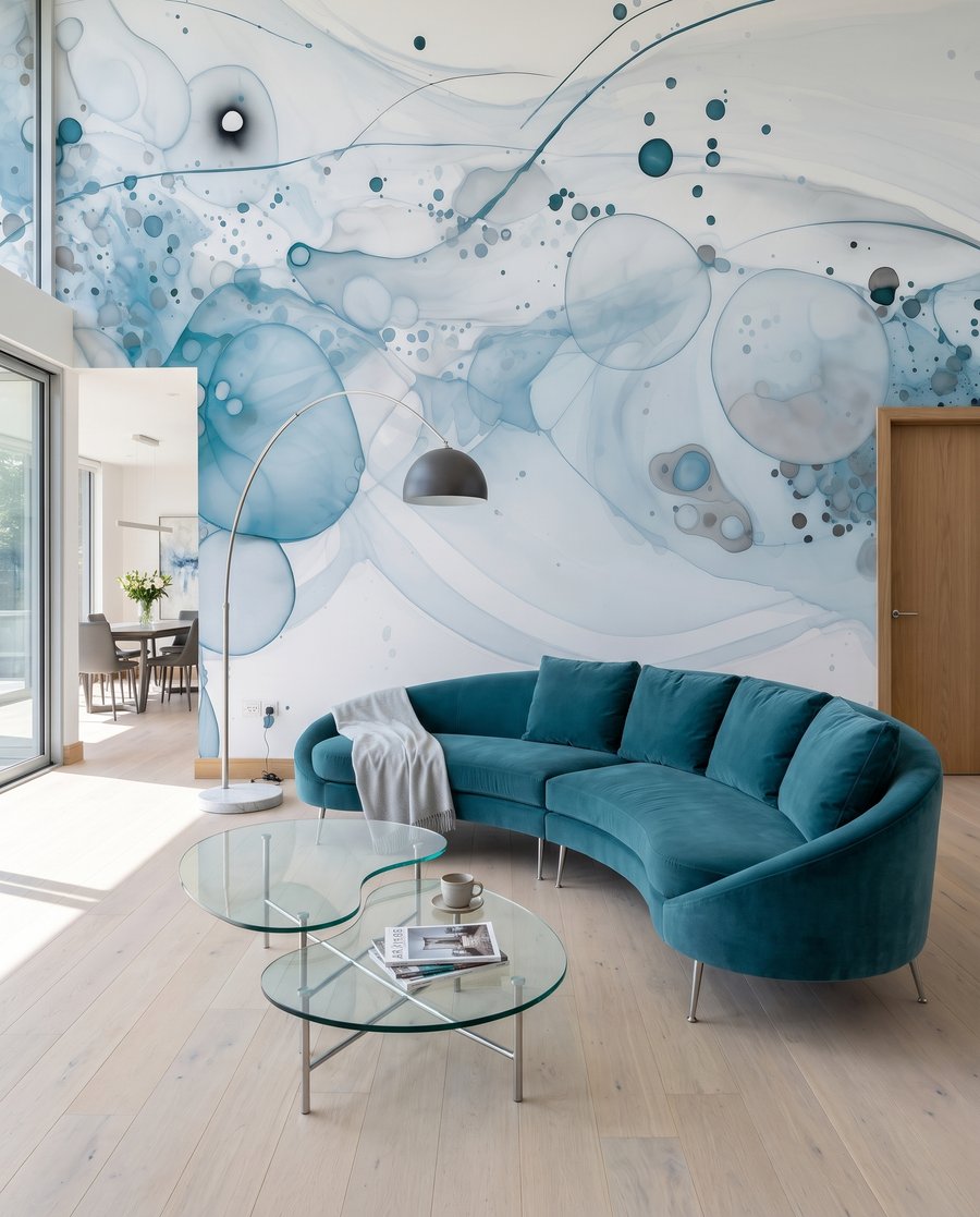 Floating Colour Orbs — interior 3