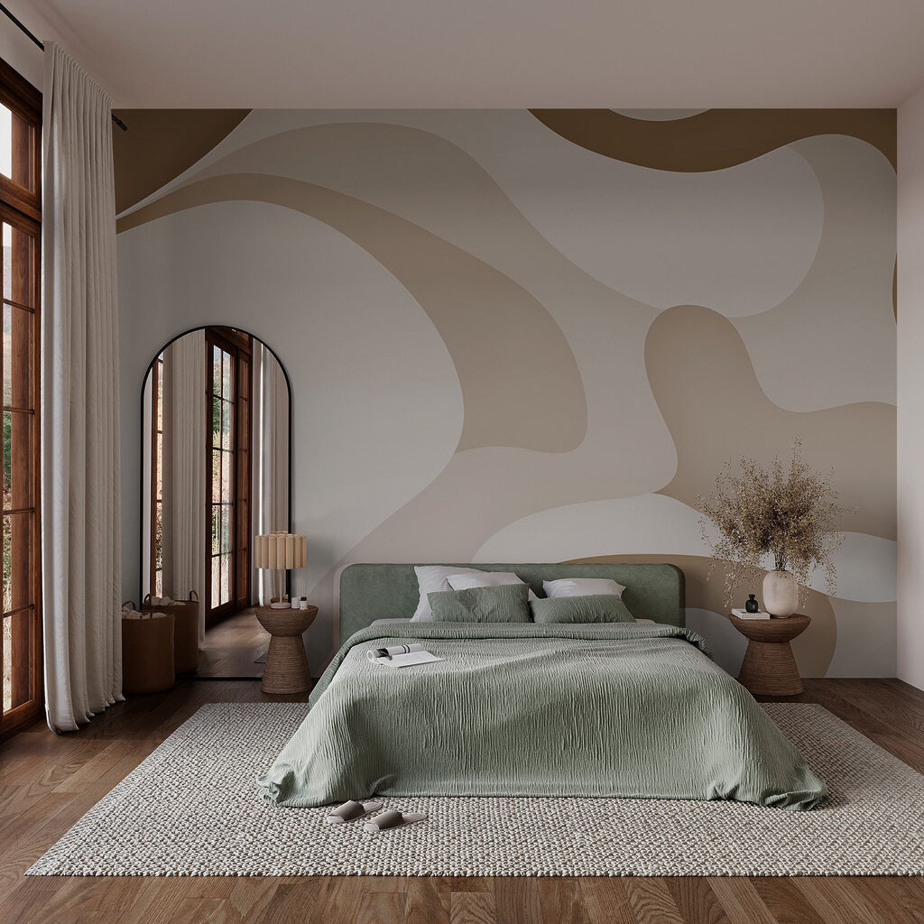 Sculpted Organic Shapes in an interior