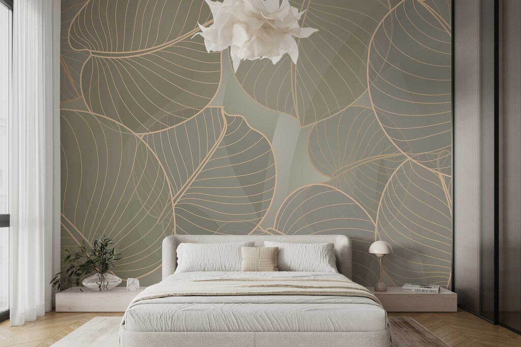 Leaf edges, light lines — interior 3