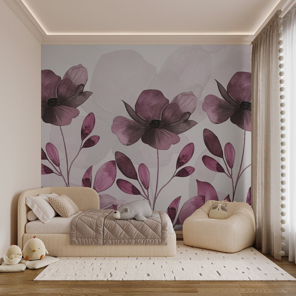 Flowers in Deep Watercolour — interior 2
