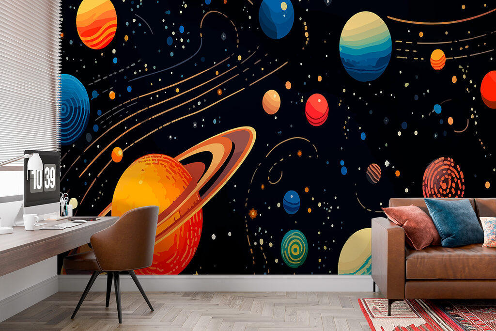 Planets on golden bands — interior 1