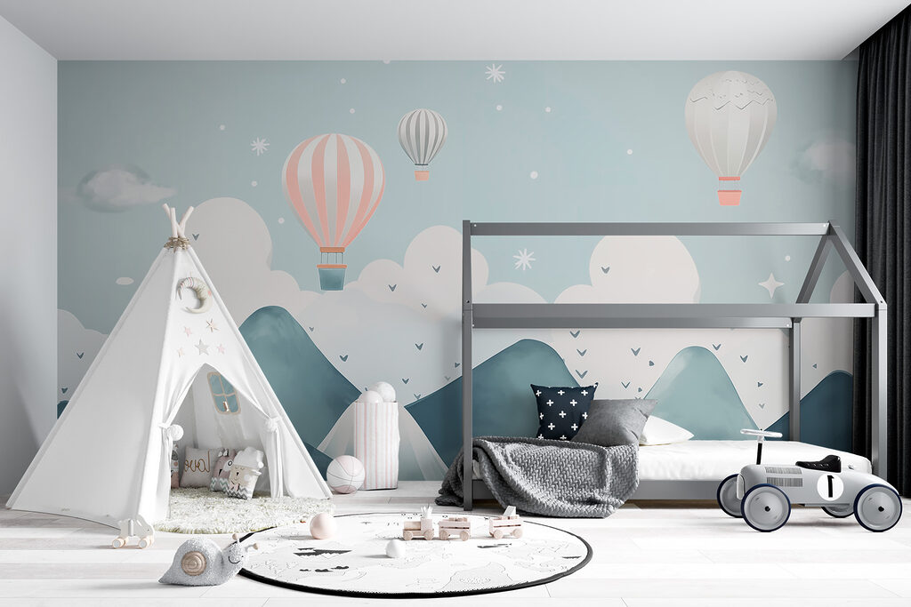 Balloons Over Mountains — interior 3