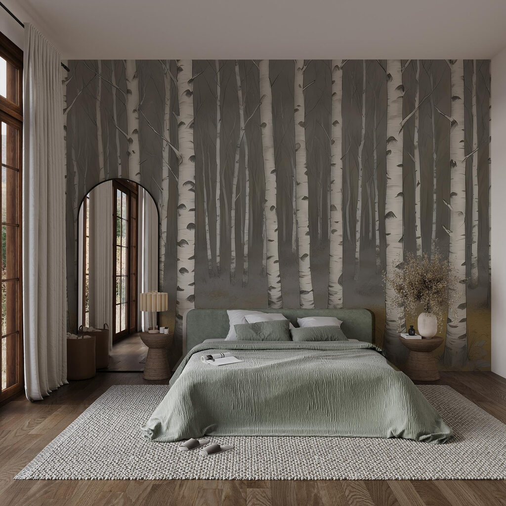 Birch Trunk Rhythm — interior 1