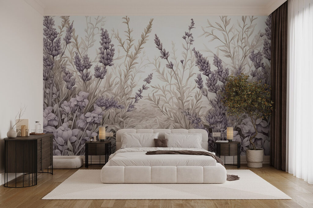 Dense layers of flowers — interior 1
