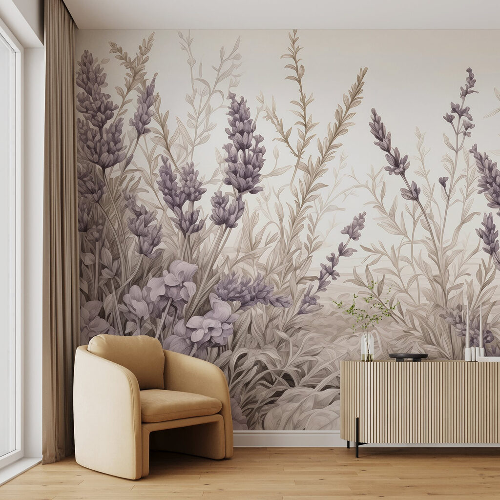 Dense layers of flowers — interior 2