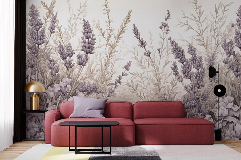 Dense layers of flowers — interior 3
