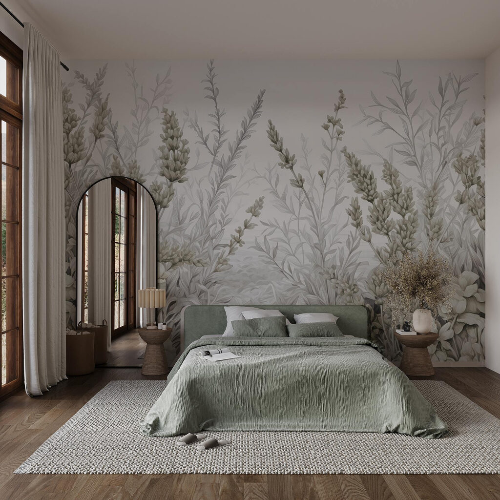 Lavender Garden Tapestry — interior 1