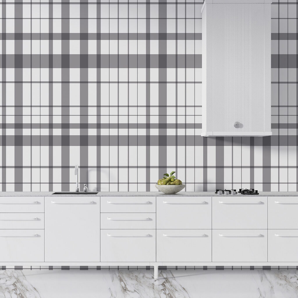Calm grid lines — interior 1