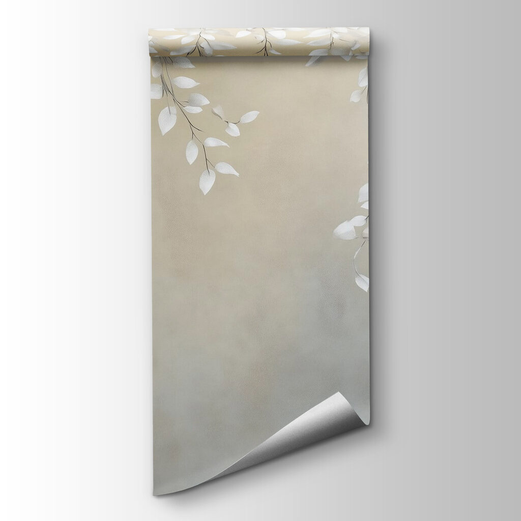 Hanging white leaves — product view