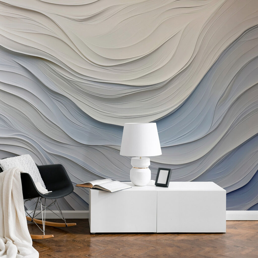 Waves of white layers — interior 2