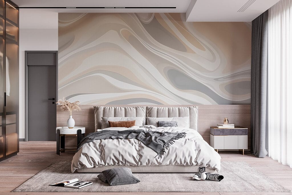 Soft arches in beige-grey — interior 1