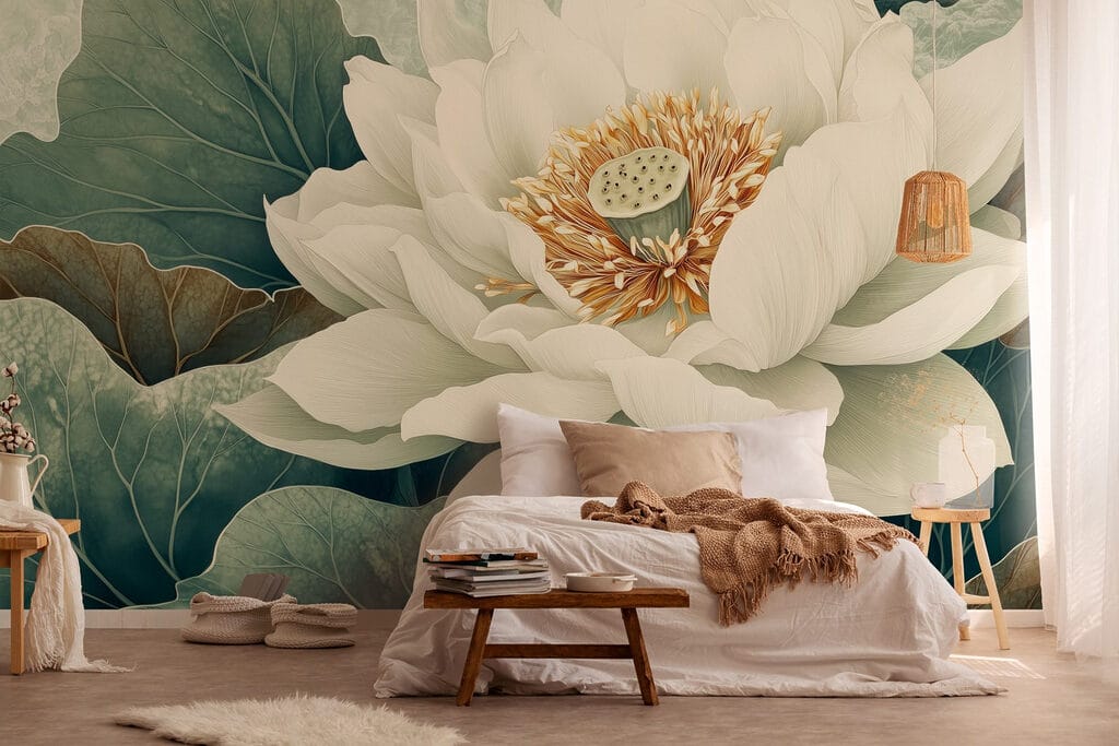 White lotus up close — interior 1