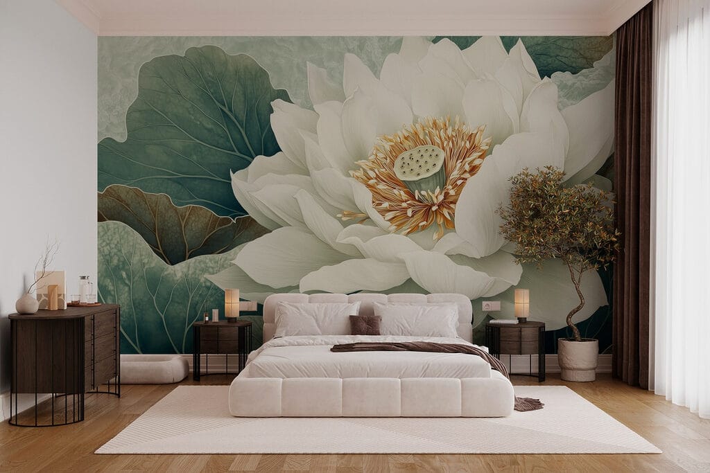 White lotus up close — interior 2