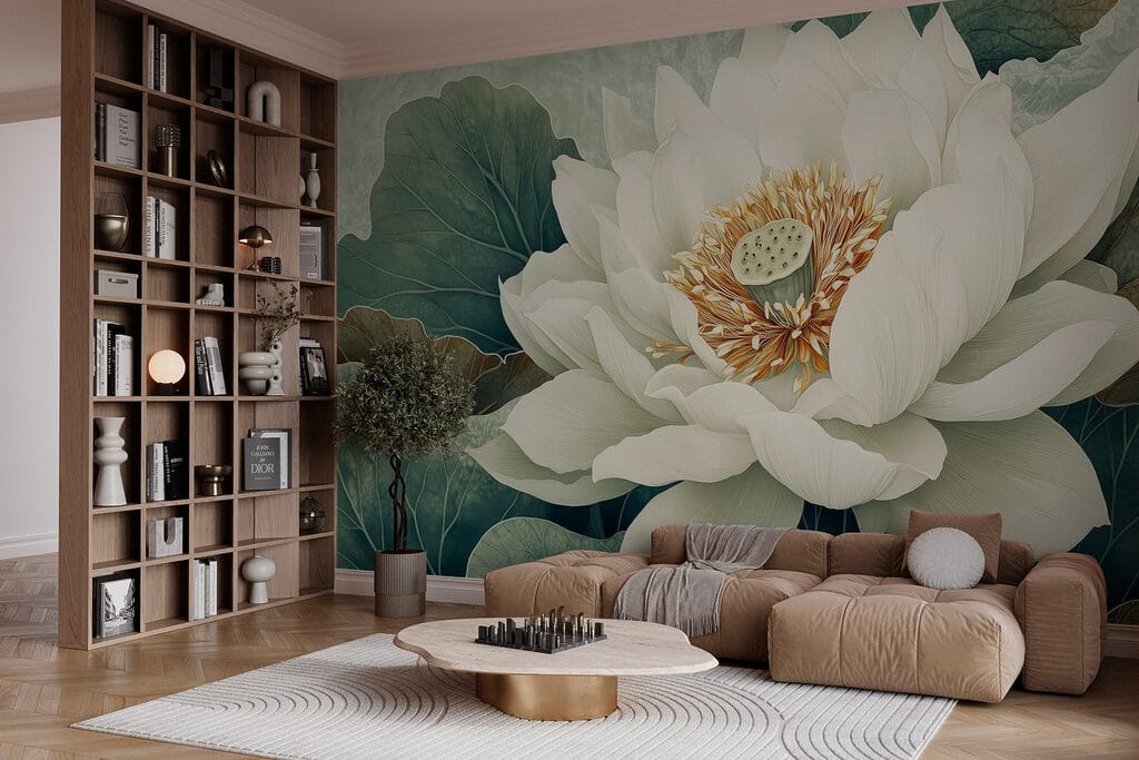 White lotus up close — interior 3