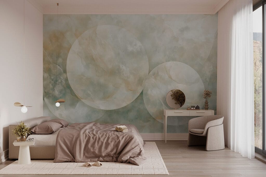 Circles in soft mist — interior 1