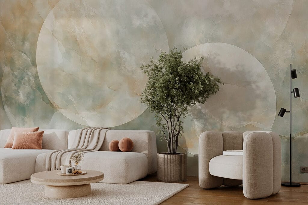 Circles in soft mist — interior 3