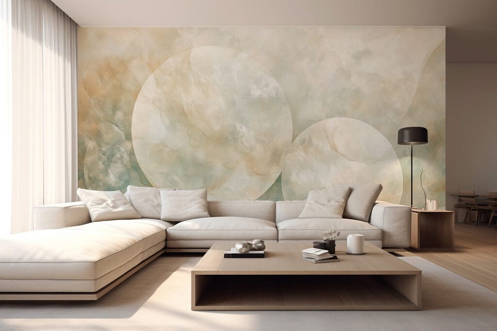 Circles in soft mist — interior 6