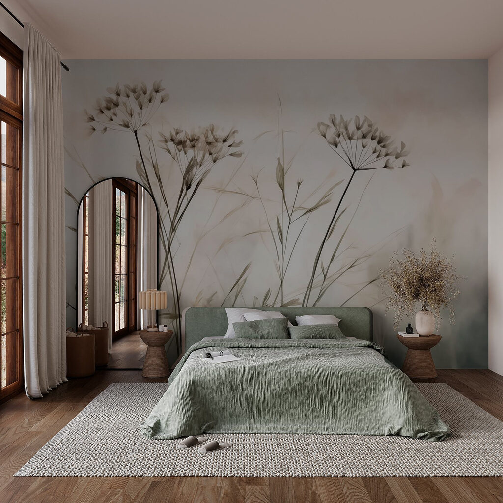 Wildflowers above grass — interior 1