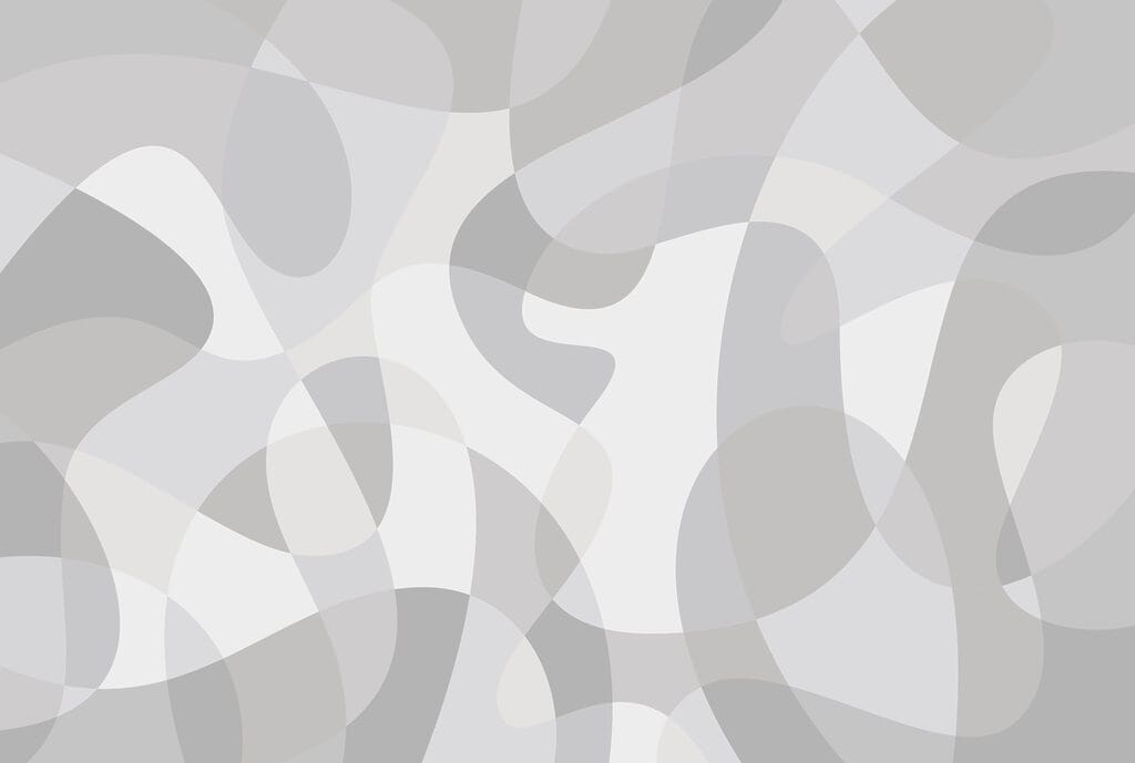 Translucent flowing shapes — full design